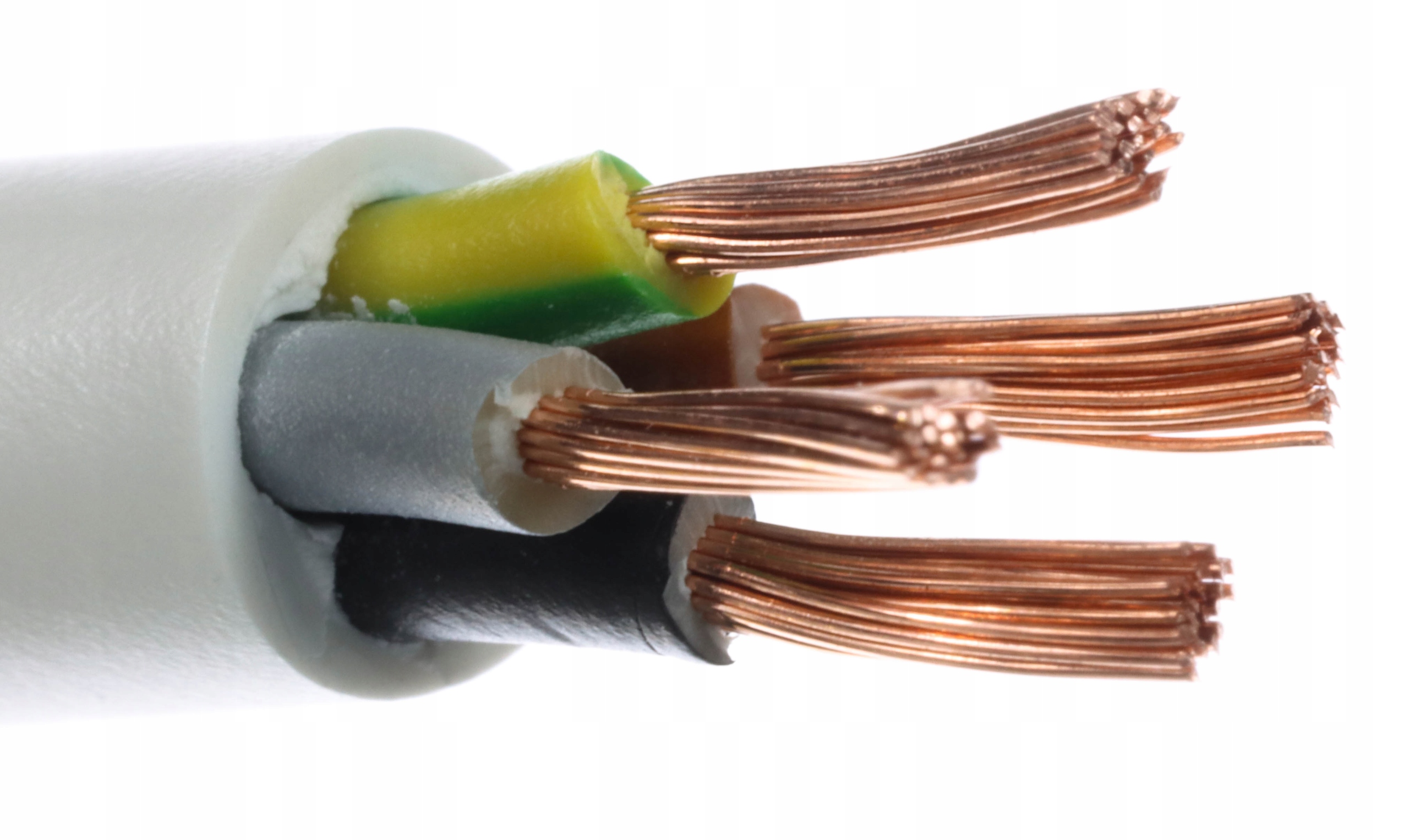 

Kabel prądowy elektryczny 500V linka Owy 4x1,5 50m