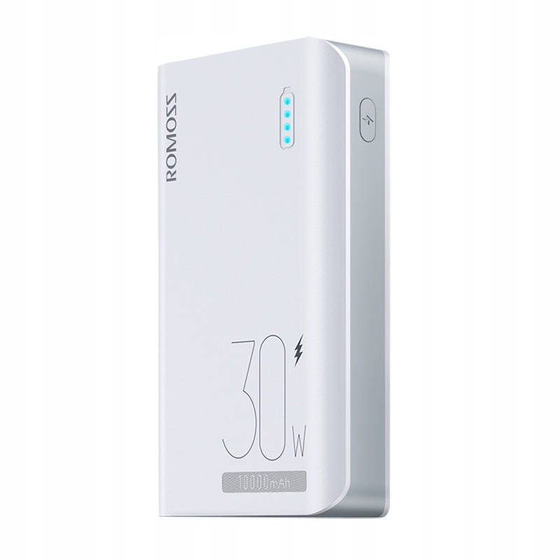 ROMOSS MOCNY POWERBANK USB DO TELEFONU 10000MAH 2X USB-A USB-C QC PD 30W Stan opakowania oryginalne