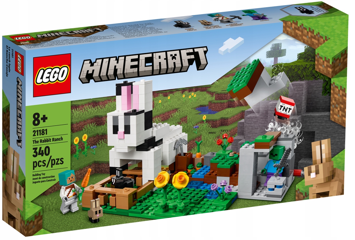 

Lego Minecraft Królicza Farma 21181