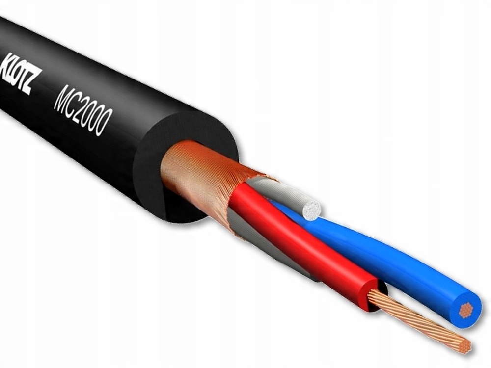 

Klotz MC2000 Kabel Mikrofonowy Przewód Pro 2x0,22
