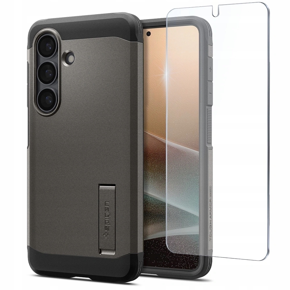 Pouzdro Spigen Tough Armor pro Galaxy S26+ Plus Pancéřové pouzdro s MagSafe Sklo