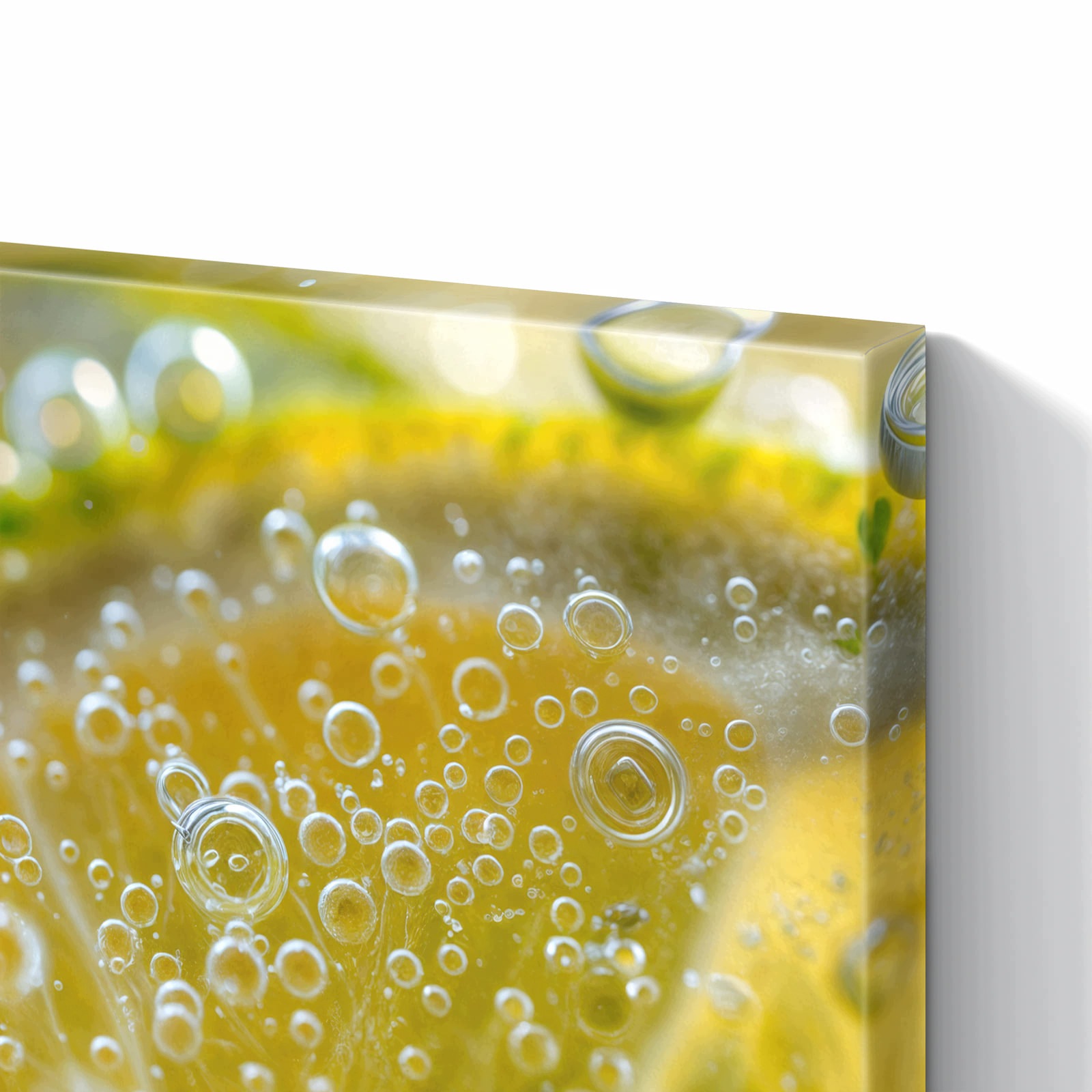 Magnetická tabule Jemné Plátek citronu 90 × 60 cm