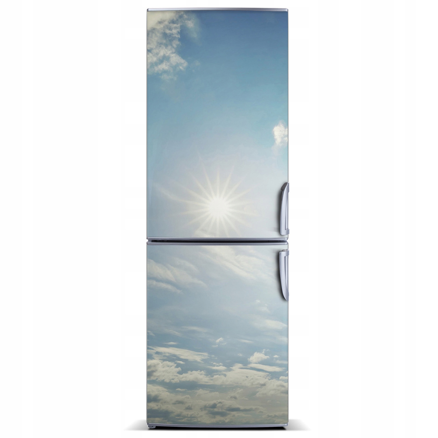 

Magnes na lodówkę Słońce na niebie 60x180