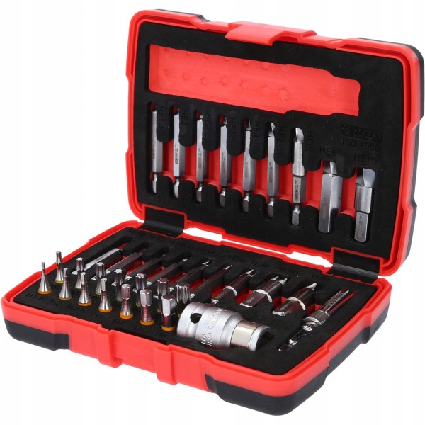 Sada skrutkovačov na poškodené imbusové skrutky a Torx 34ks Ks Tools