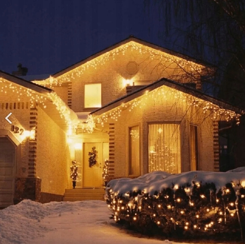 LAMPKI ŚWIĄTECZNE SOPLE CIEPŁE 300 LED 12m ŁAŃCUCH GRATIS GIRLANDA ŚWIETLNA Marka inna