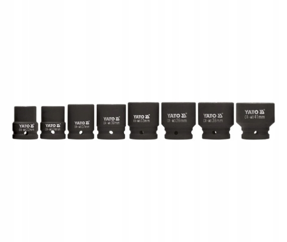NASADKI UDAROWE KPL 3/4'' 8 CZ. YT-1115 Marka Yato