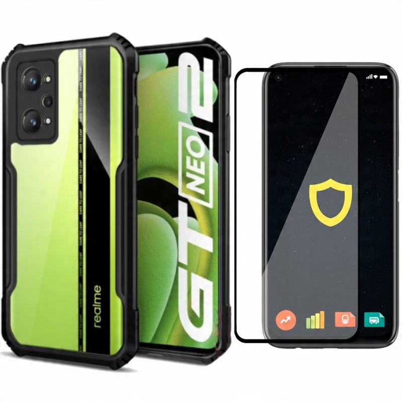 Фото - Чохол Realme Etui Beetle Pancerne Do  Gt Neo 2/GT2 +szkło 