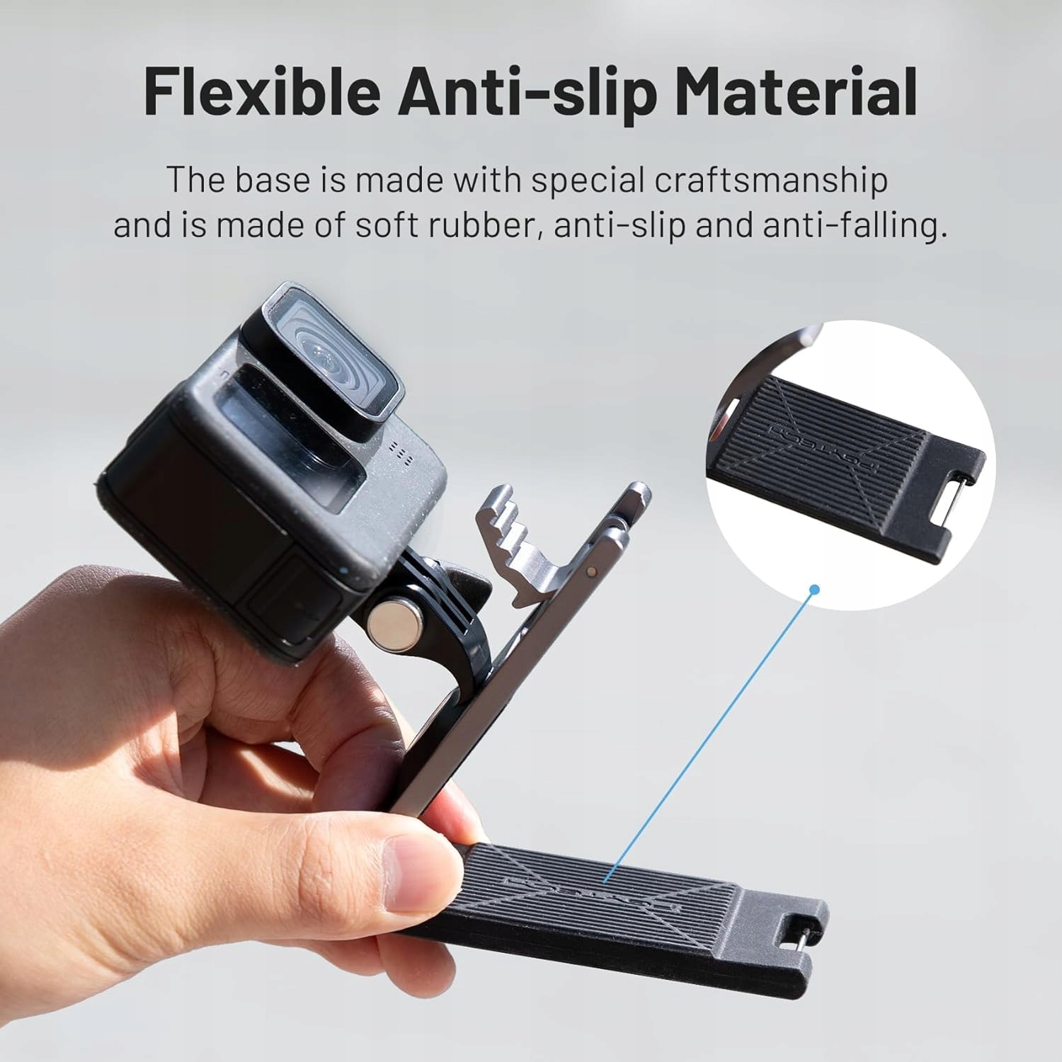 PGYTECH Uchwyt Na Szelkę Plecaka Do GoPro DJI Insta360 Kamera Action — miniatura 5