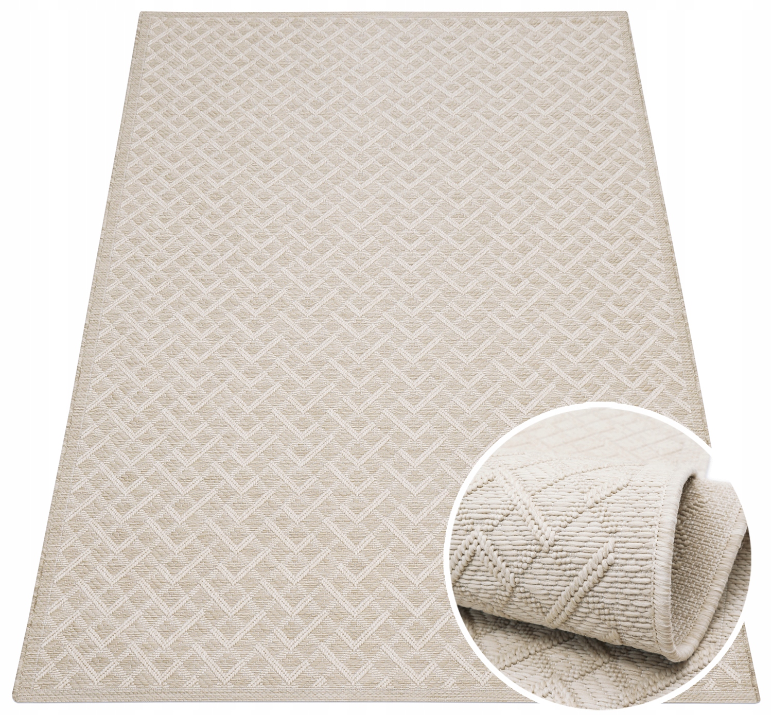 

Dywan Sznurkowy Boho Loft Tkany Na Płasko 67x130