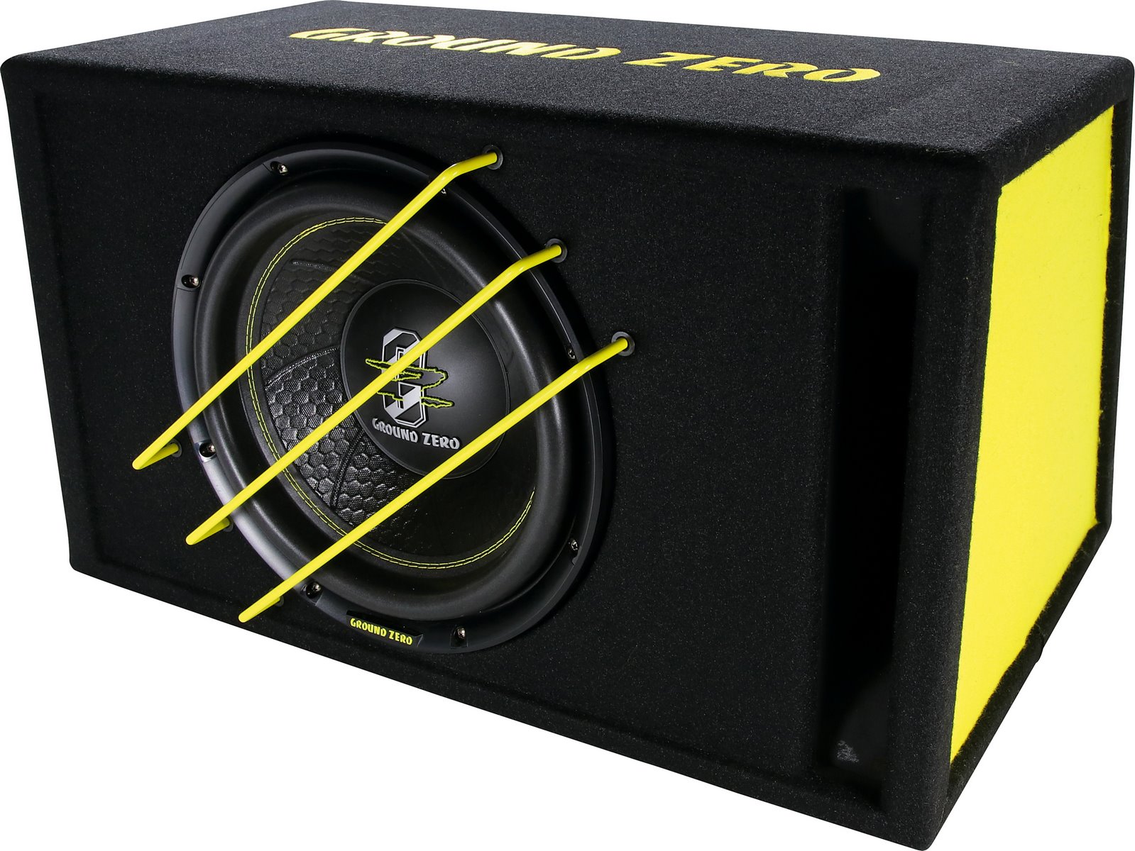 Ground Zero Gzrb 30SPL 2x2 Ohm 1350 W subwoofer Štěrbina 30 cm 12 palců 1 Ohm