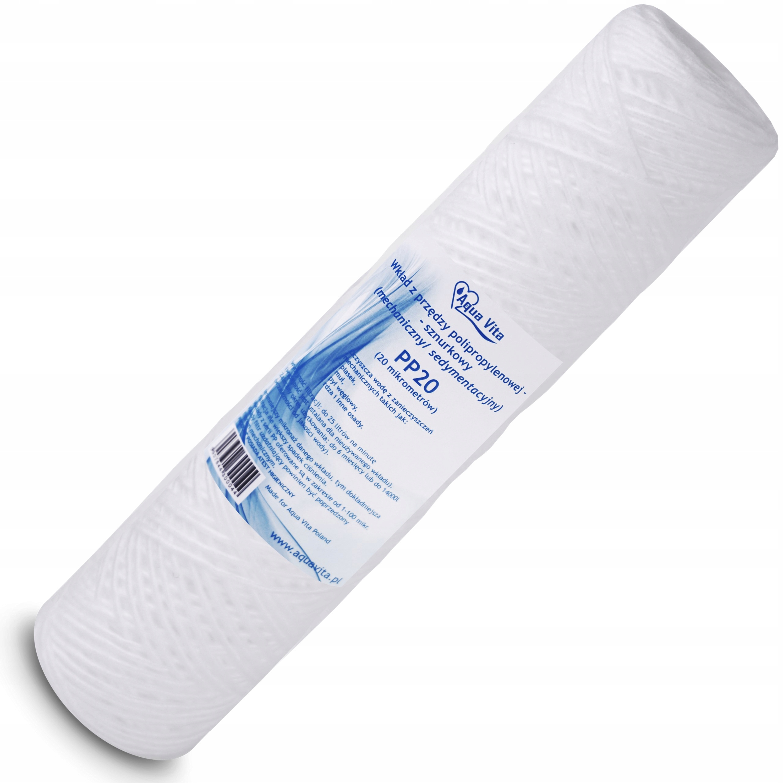 

PP20 Wkład sznurkowy filtr do wody AquaVita 10''