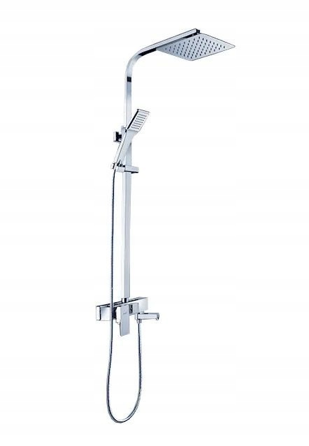 Sprchový set s batériou 150mm s otočným výtokom Navaro Rea -P0802) /ka/