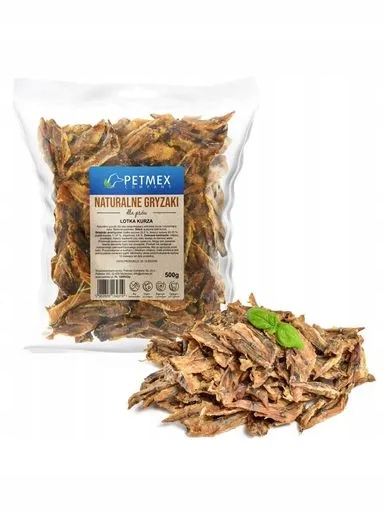 4x Petmex Lotka Kurza Přírodní Kousátko Pro Psa 500G