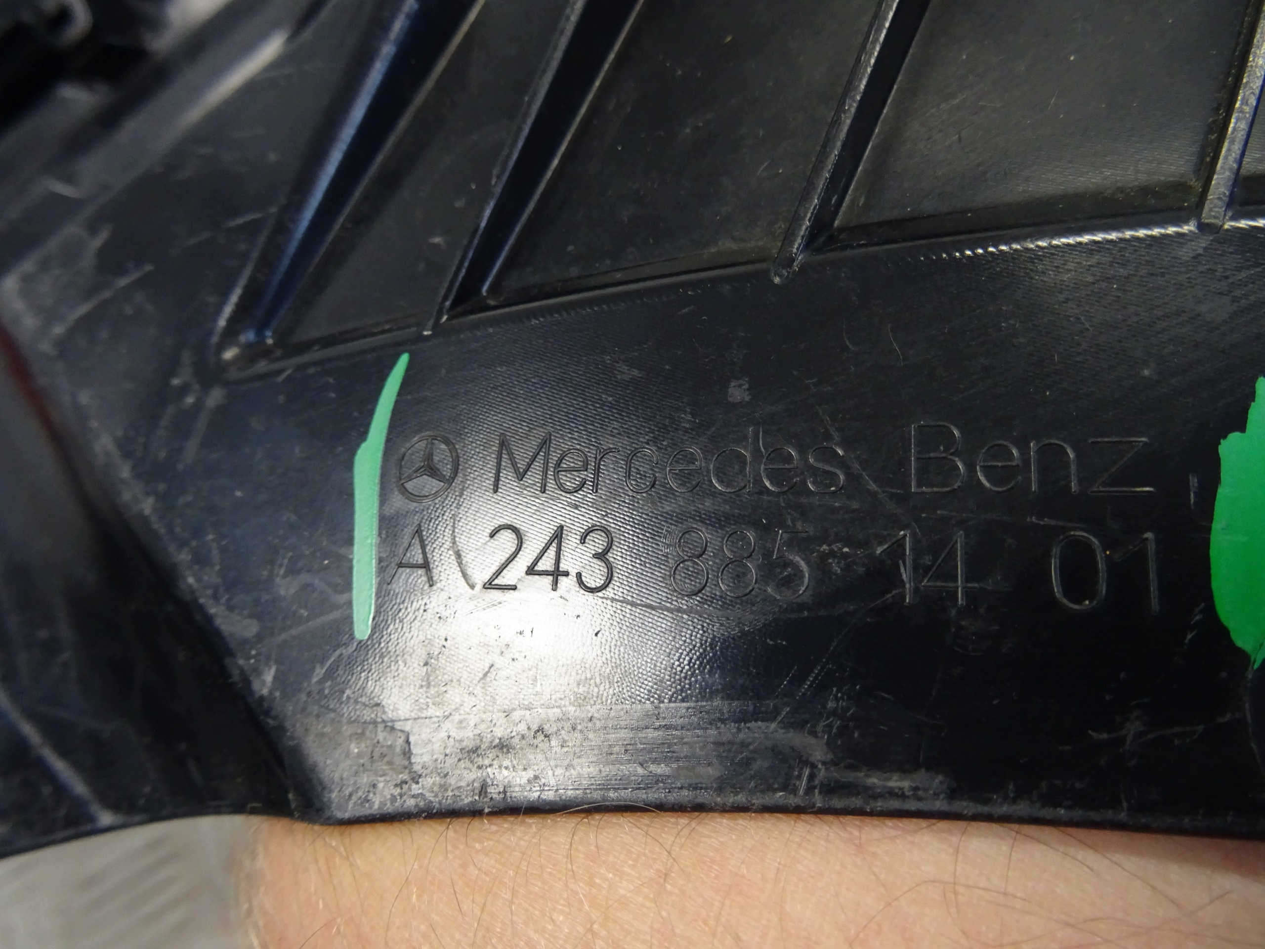 GORA of a bumper support front MERCEDES EQA EQB A2438851401
