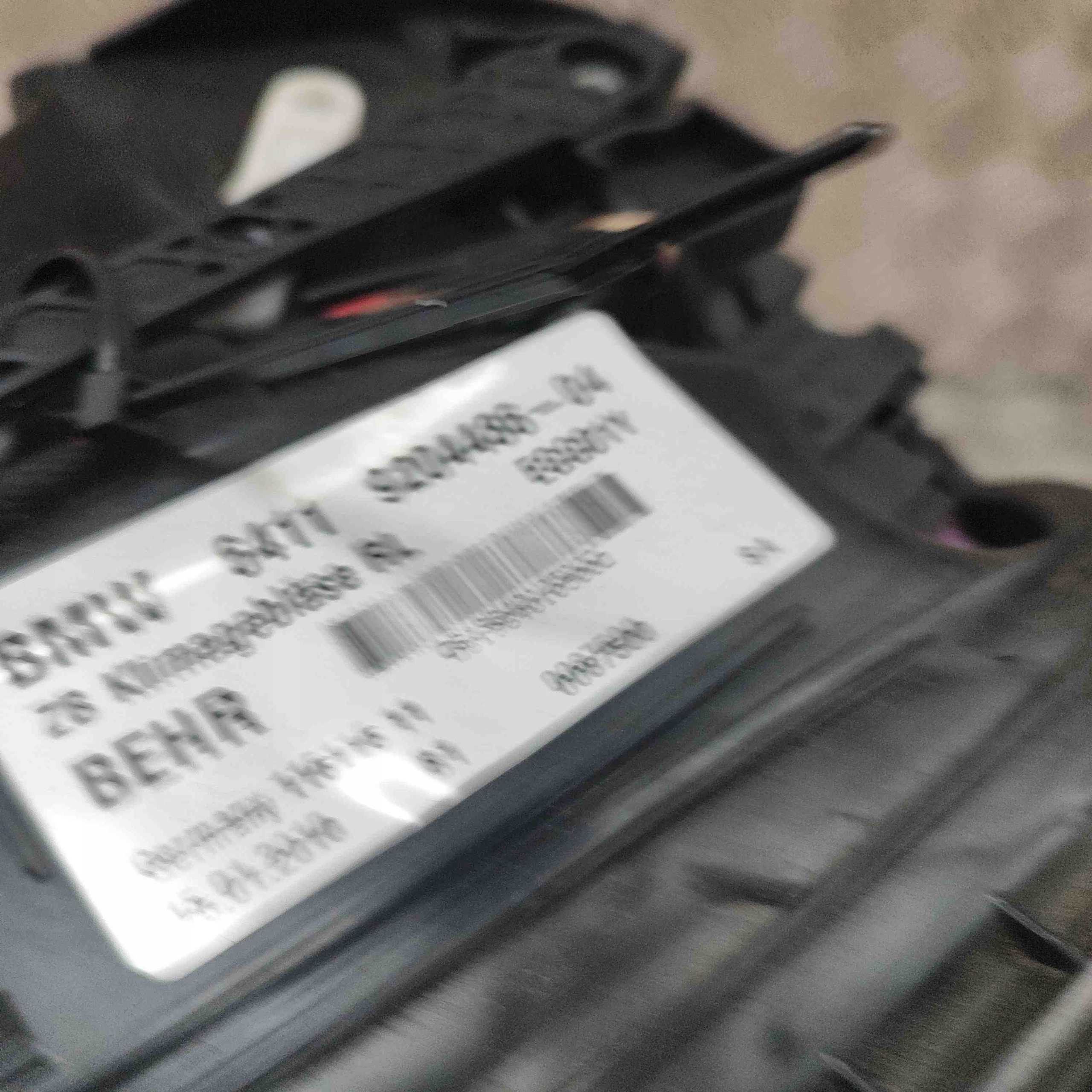 BMW 5 GT F07 2010 радиатор отопителя / комплект