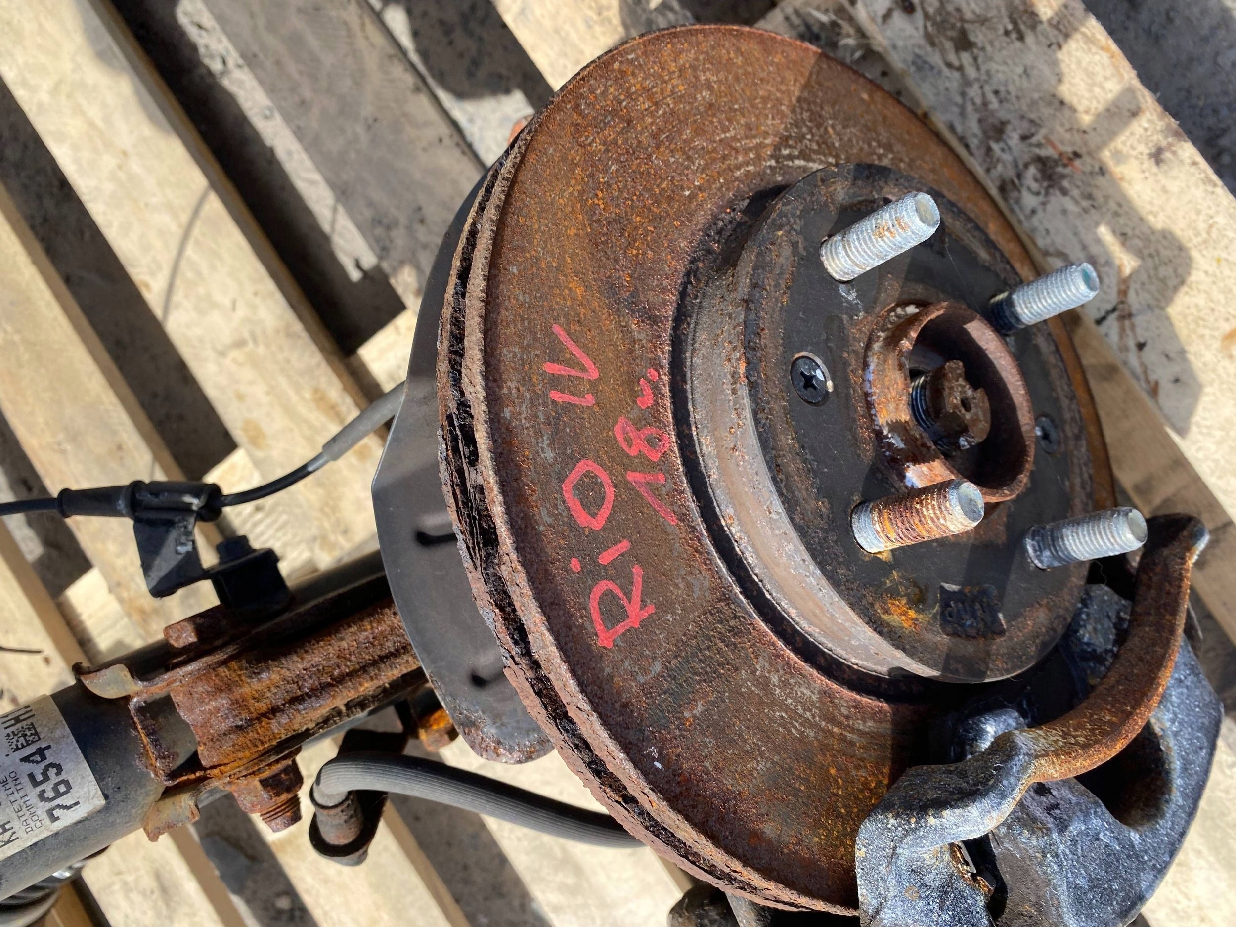 KIA RIO IV 1.2 B complete McPherson swing left front 54650-H8100