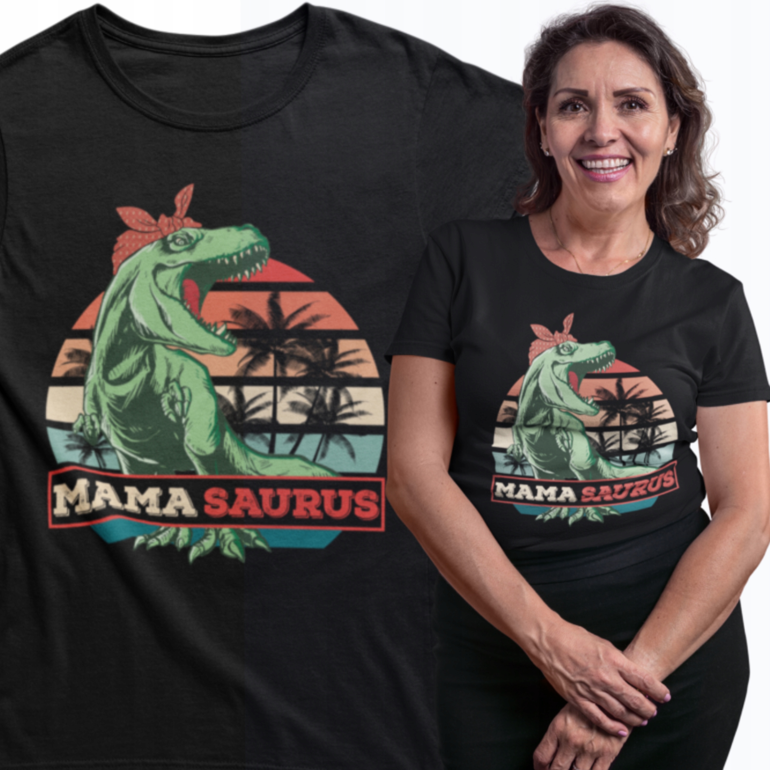

Koszulka Bluzka Na Dzień Matki Mamasaurus
