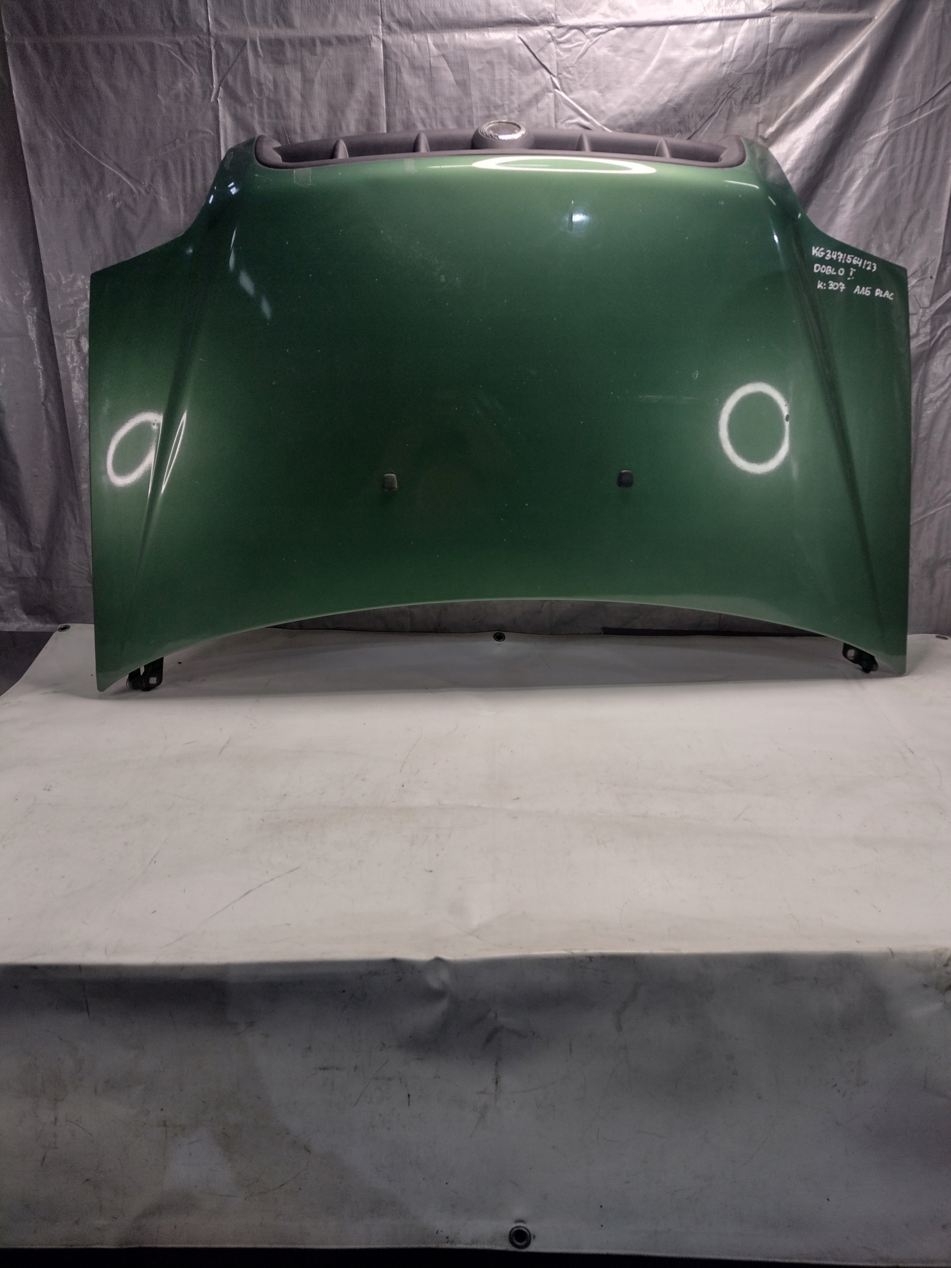 cofano, Coperchio superiore motore Fiat Doblo e k: 307