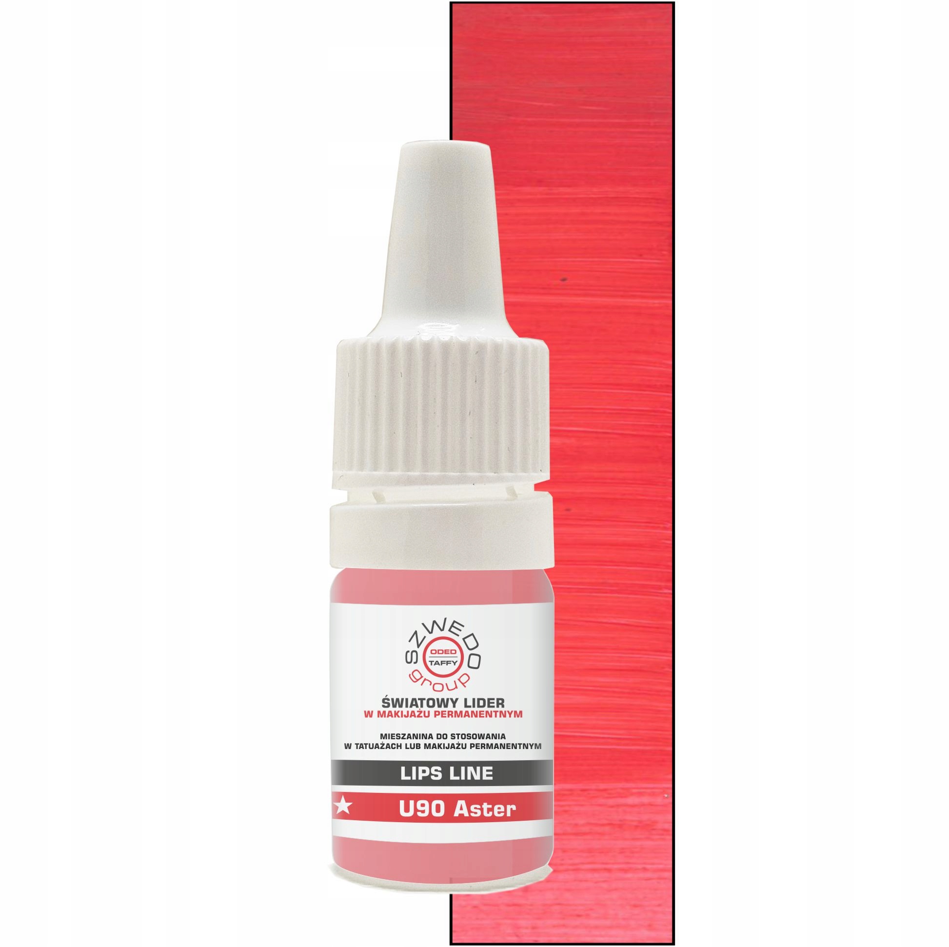 U90 Aster (intense) – pudrový pigment pro permanentní make-up rtů
