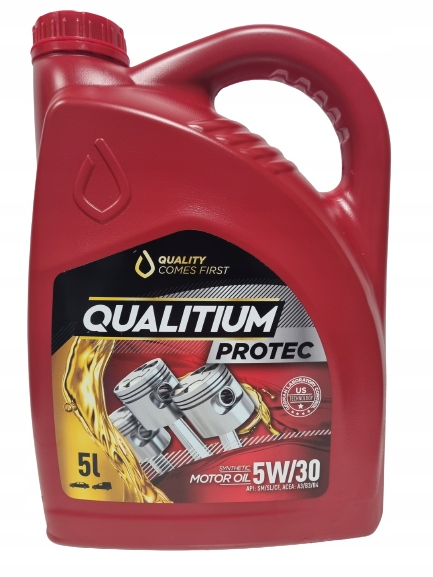 

Olej silnikowy Qualitium Protec 5 l 5W-30 5W30
