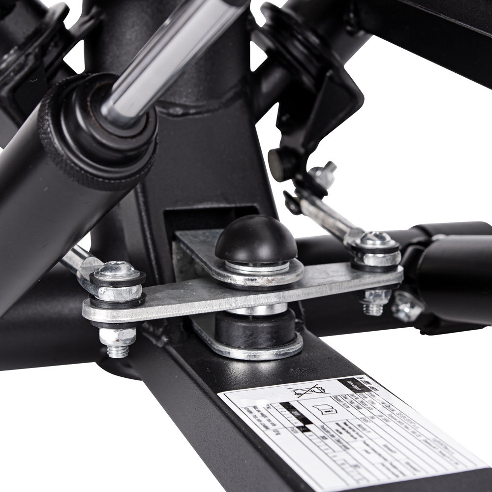 SOLIDNY Stepper SKRĘTNY inSPORTline z linkami STEP Szerokość produktu 23.5 cm