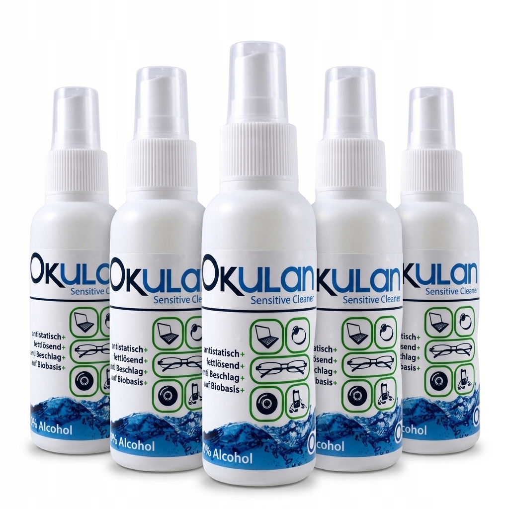 Płyn Do Czyszczenia Okularów Optyki Okulan 100ML