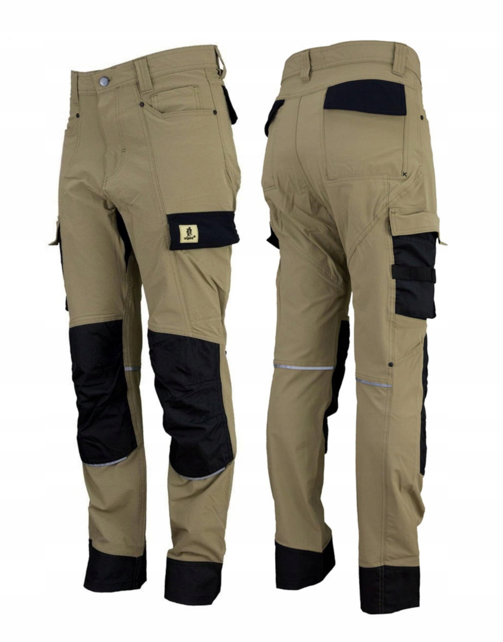 Spodnie Elastyczne robocze Bojówki Wytrzymałe Taktyczne