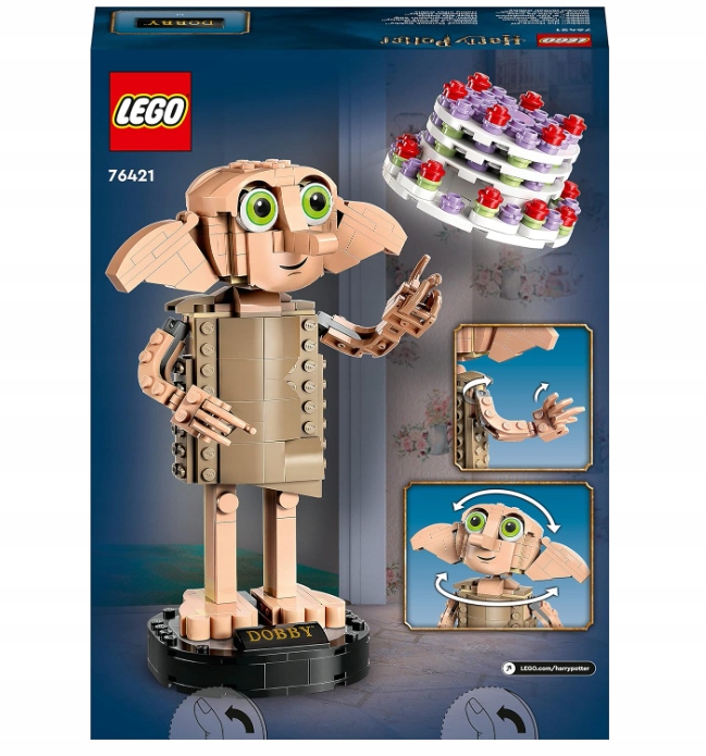 Klocki LEGO Harry Potter - Skrzat domowy Zgredek - PREZENT 76421 Bohater Inny