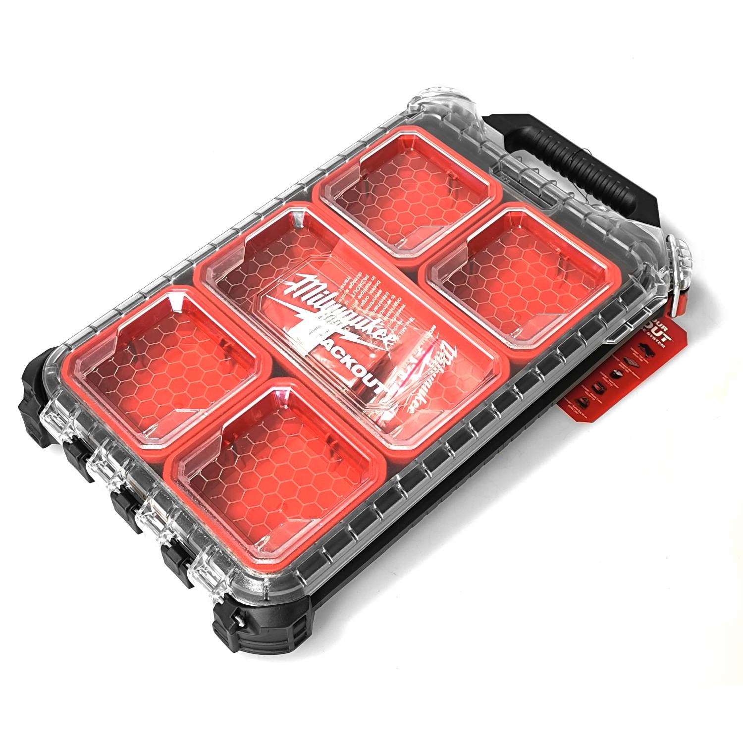 Organizer narzędziowy walizka Milwaukee 6,4 x 24,9 x 41,1 cm 4932471065