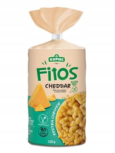 Levně 9 x Kupiec Kukuřičné oplatky Cheddar 120 g