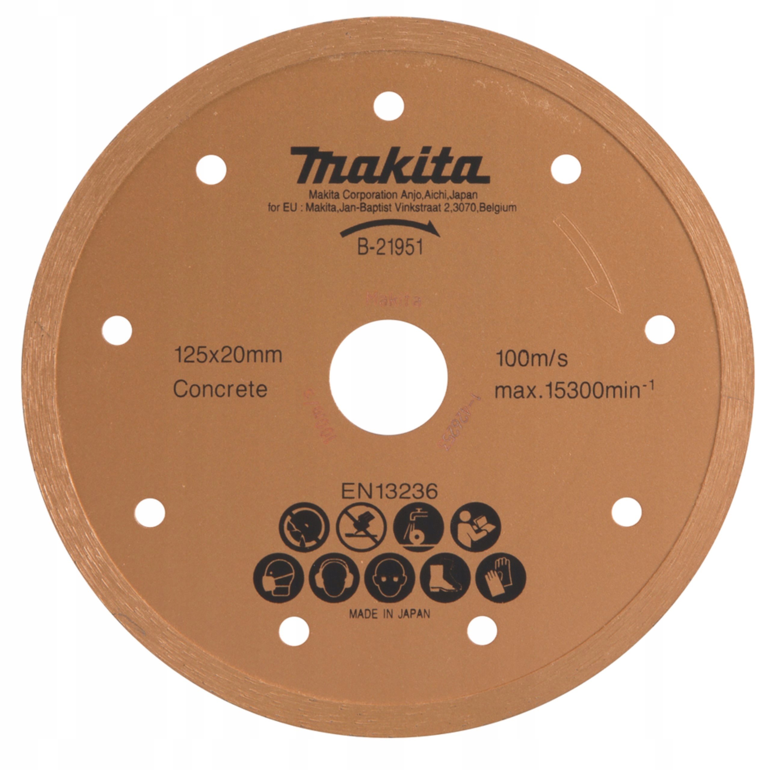 Makita B-21951 Diamantový Kotouč Do 4100 Kb DCC500