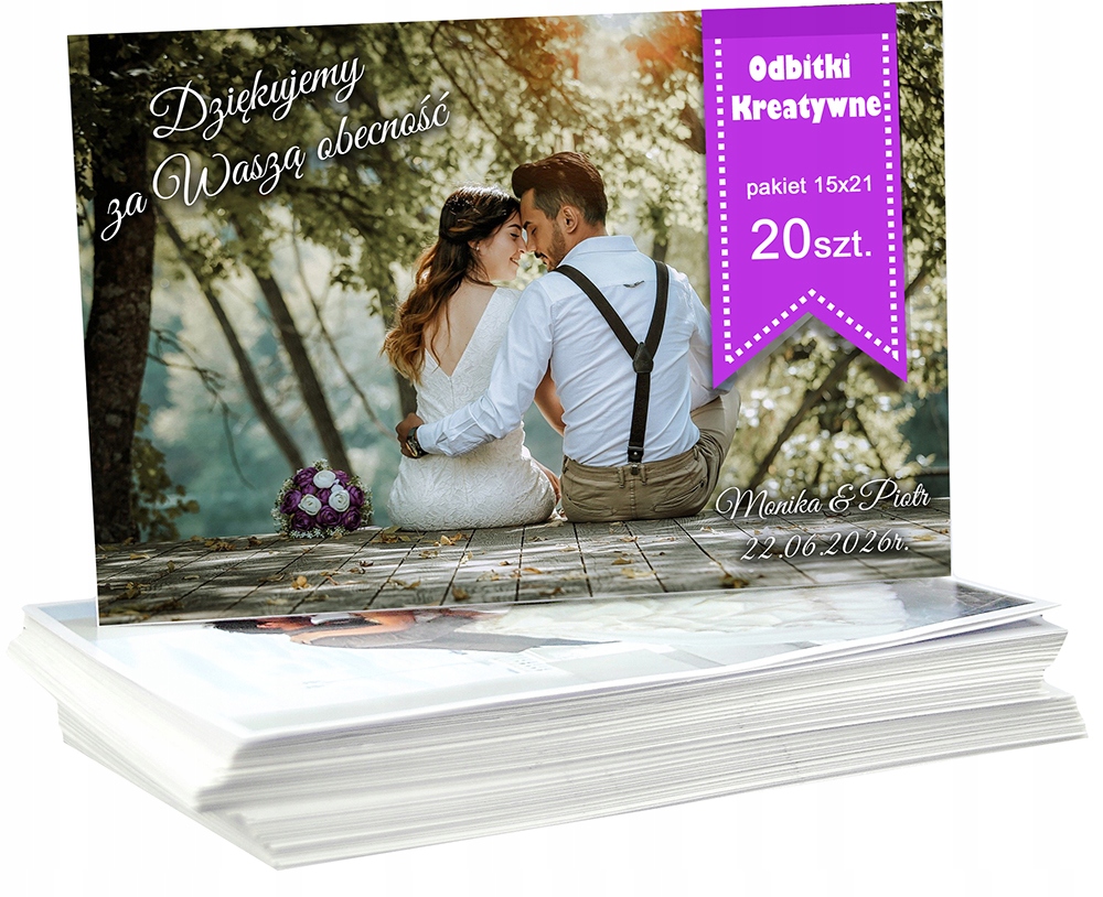 

Odbitki Zestaw Prezentowy Dla Gości 15x21 20szt