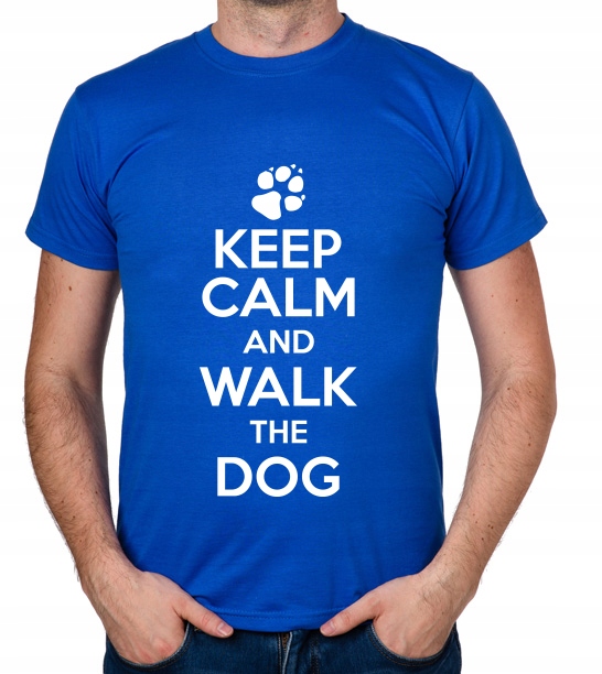 

koszulka Keep Calm And Walk The Dog prezent
