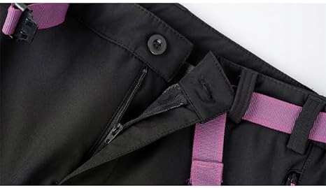 TOFERN SPODNIE DAMSKIE SOFTSHELL OCIEPLANE CZARNE ROZMIAR XL Rozmiar XL