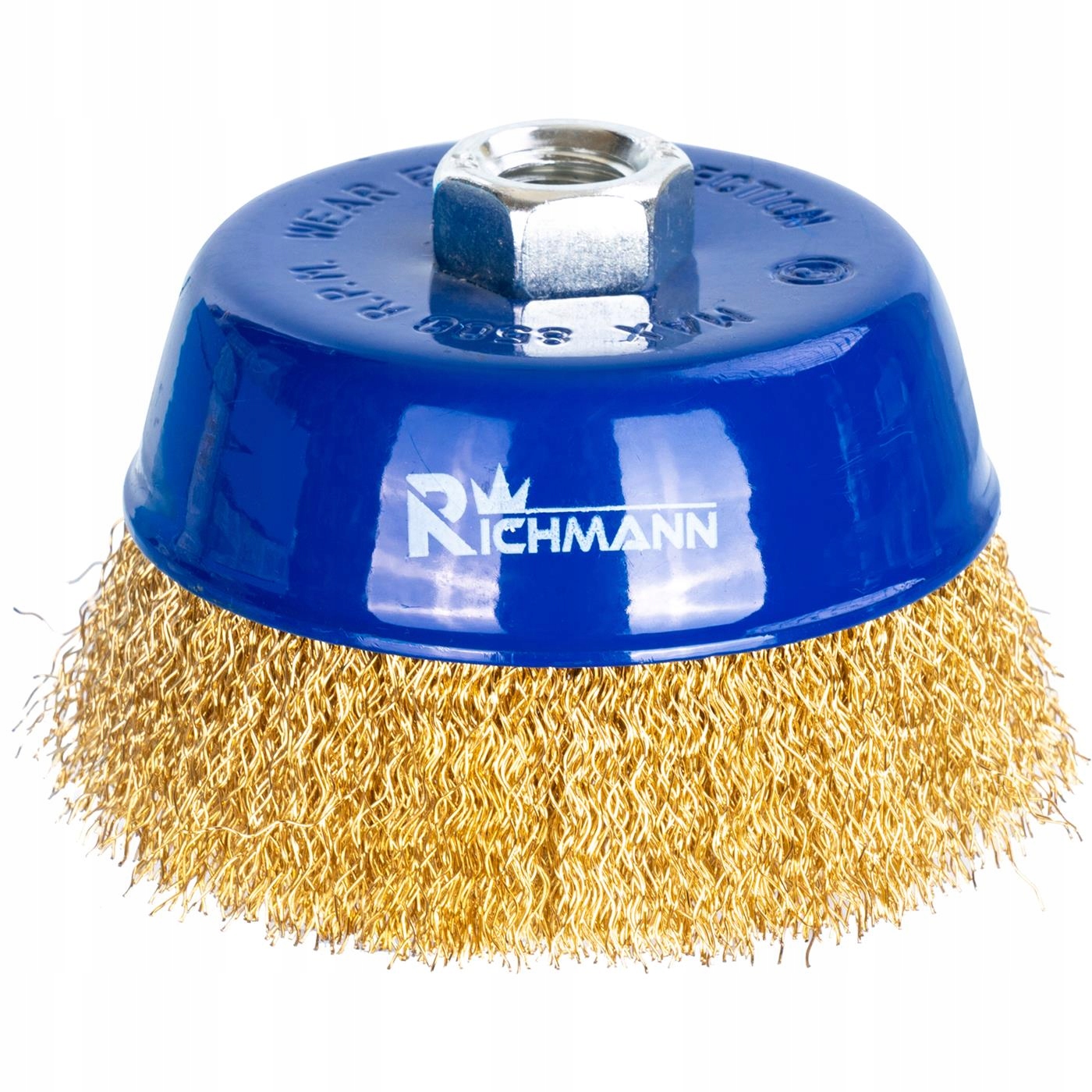 SZCZOTKA DRUCIANA DOCZOŁOWA MOSIĄDZ 75 M14 C4304