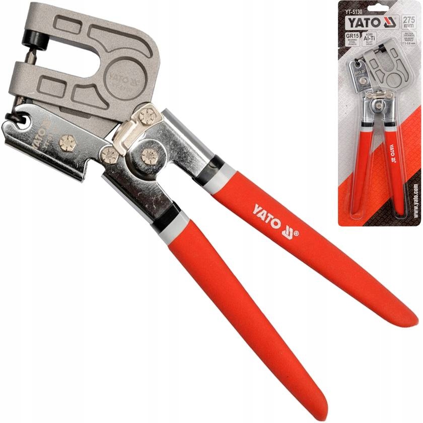 

Yato Szczypce 275mm Do Łączenia Profili 0,5-0,8