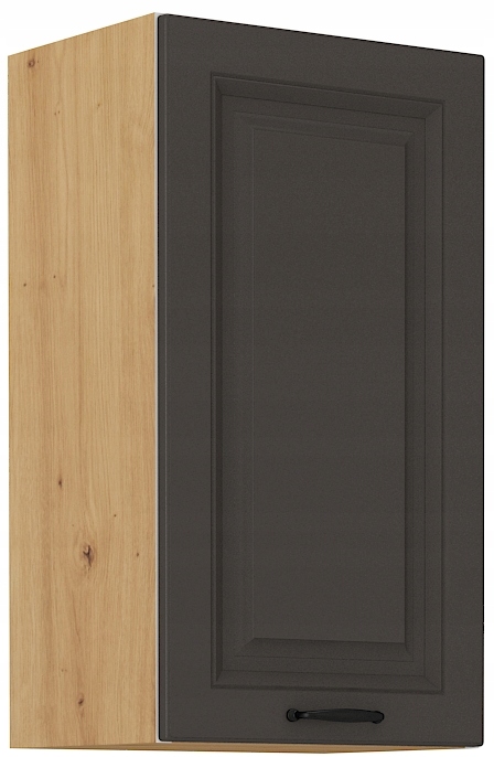 Szafka kuchenna górna 40cm grafit frezowana SPRING