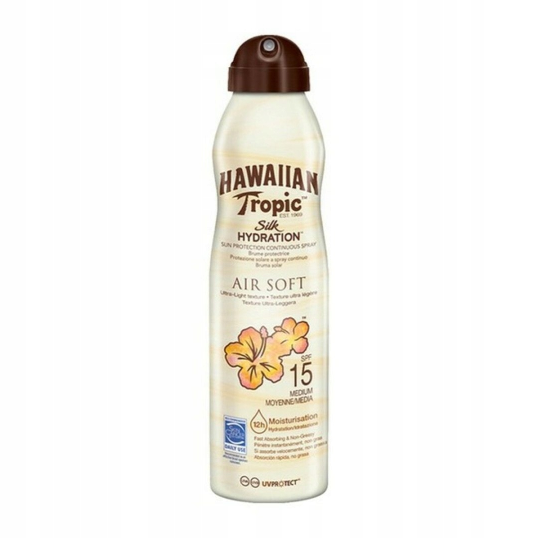 Mlha chránící před sluncem Silk Air Soft Silk Hawaiian Tropic Spf 30
