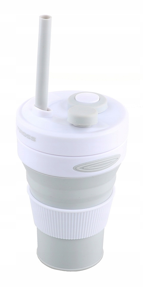 

Kubek Silikonowy Składany 450ml Ze Słomką 1428
