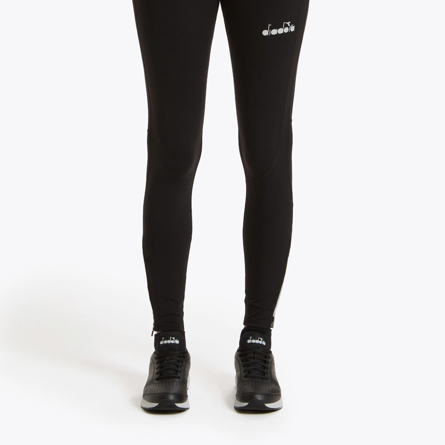 Diadora legginsy damskie WINTER RUNNING TIGHTS klasyczne długa