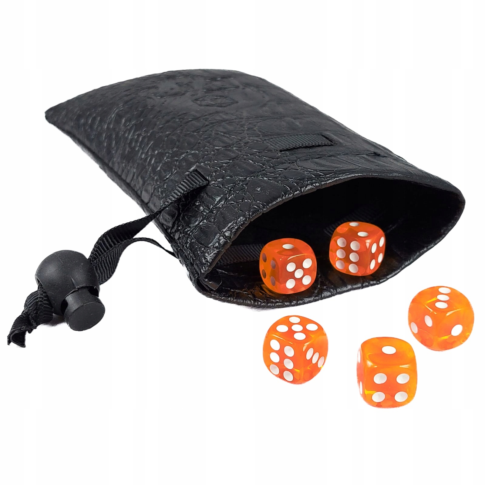 ZESTAW 5 KOSTEK K6 RPG KRĄG PŁOMIENI KOŚĆ SZEŚCIOŚCIENNA 1,1 CM Producent RGFK