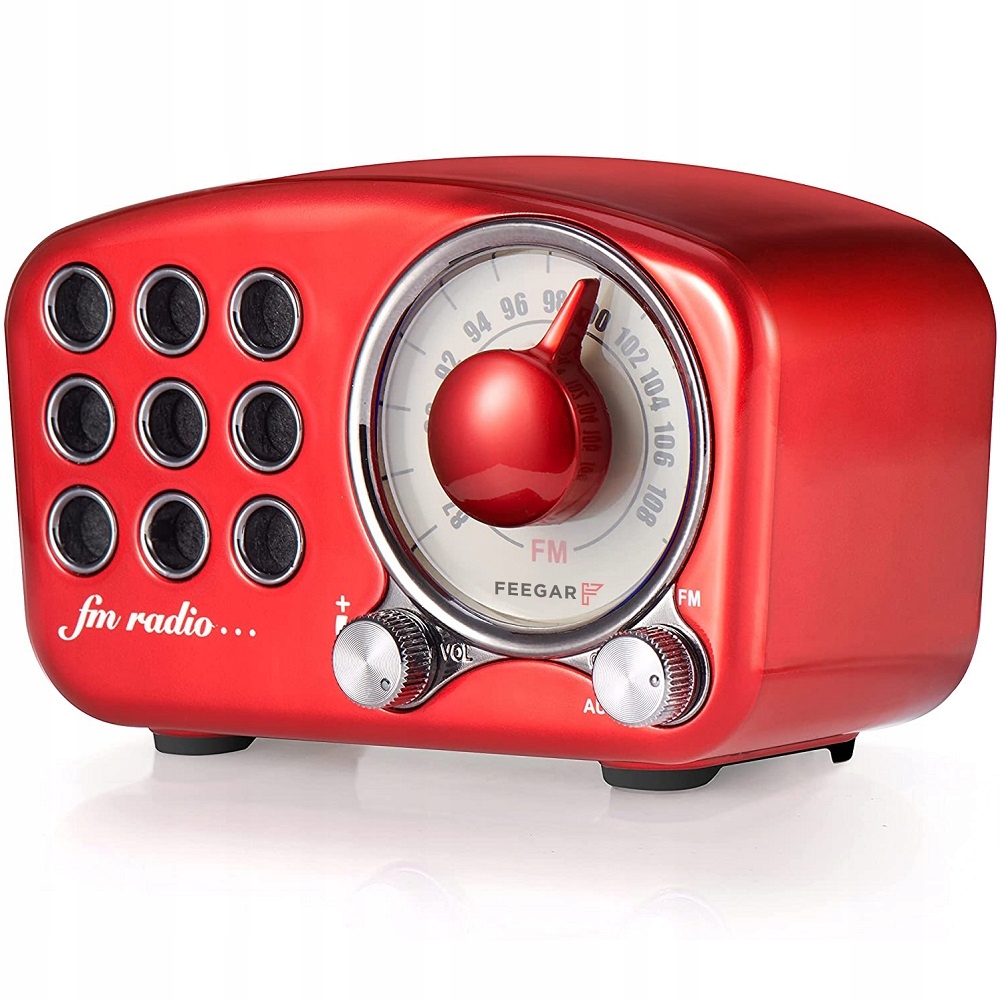

Radio kuchenne Fm Feegar Retro Przenośne Bt 10h Sd