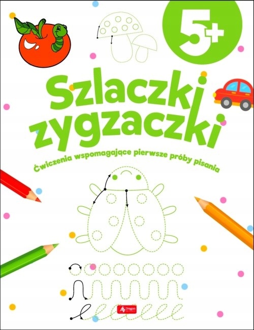 

Szlaczki zygzaczki 5+ pisanie ćwiczenia kaligrafia