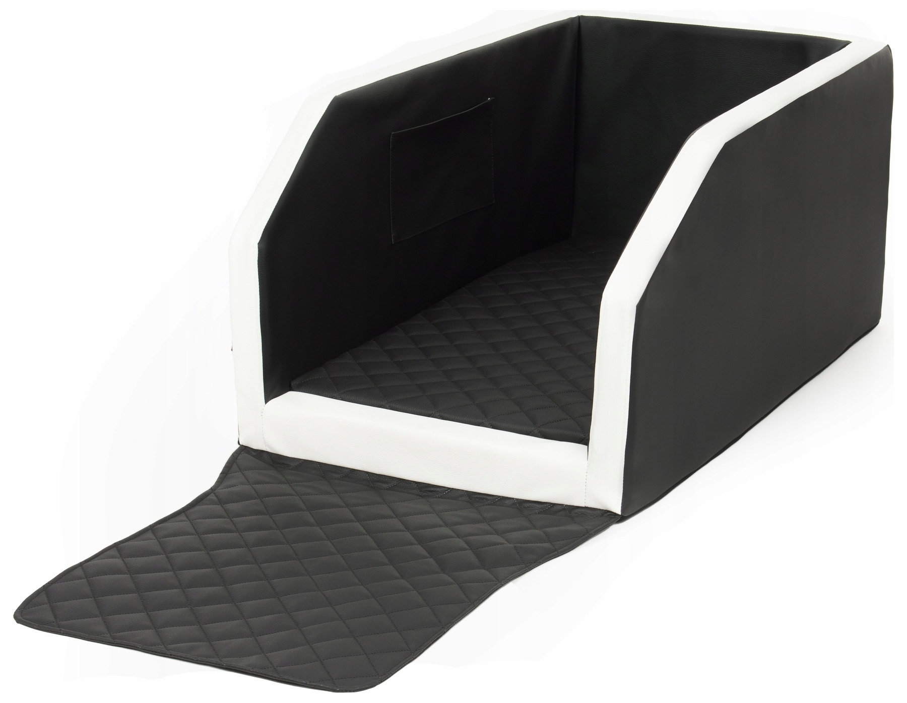 Transporter samochodowy dla psa tylne siedzenie z materacem i pasem 55x100 Producent Inny