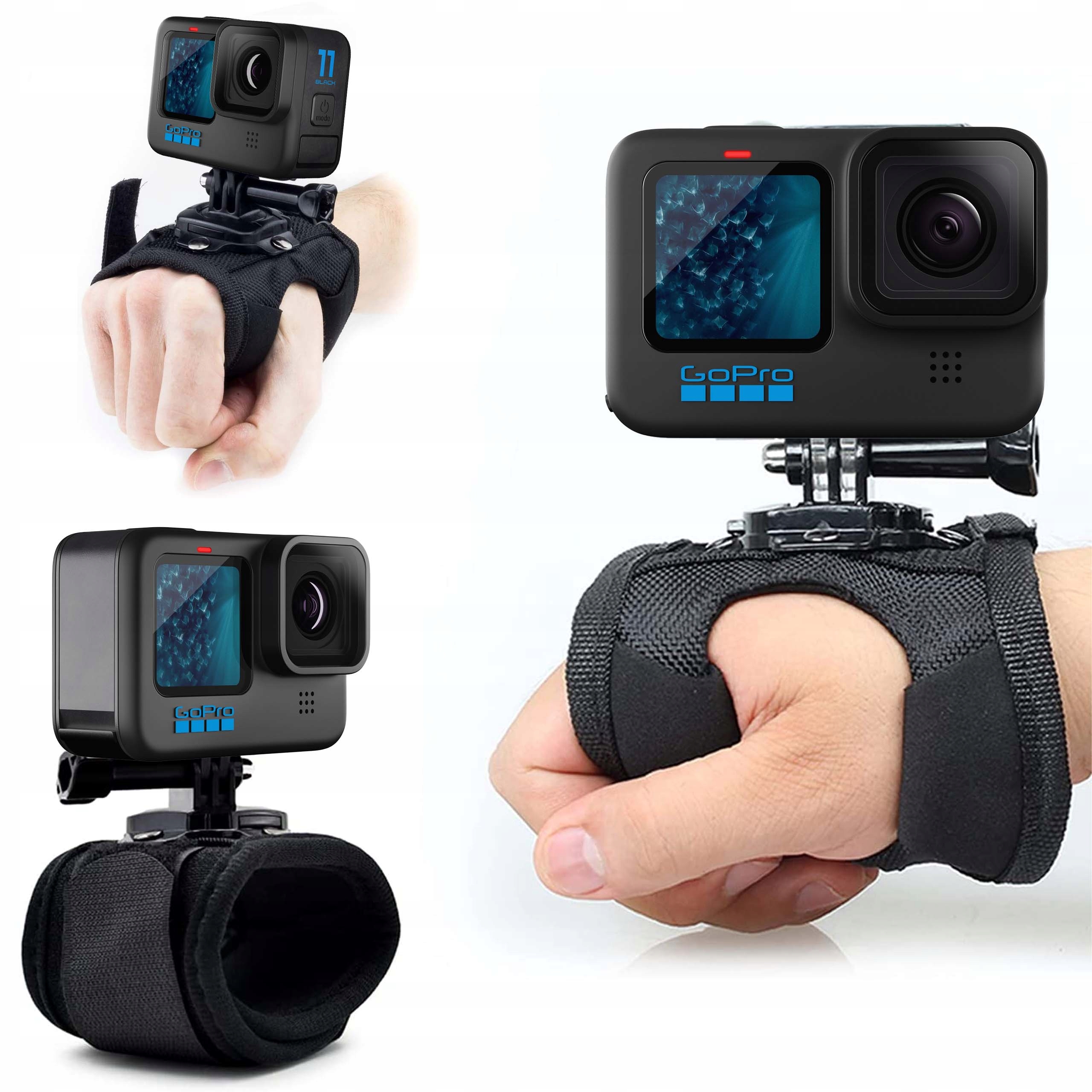 Držák na zápěstí a ruku sportovních kamer GoPro Dji Action Insta360