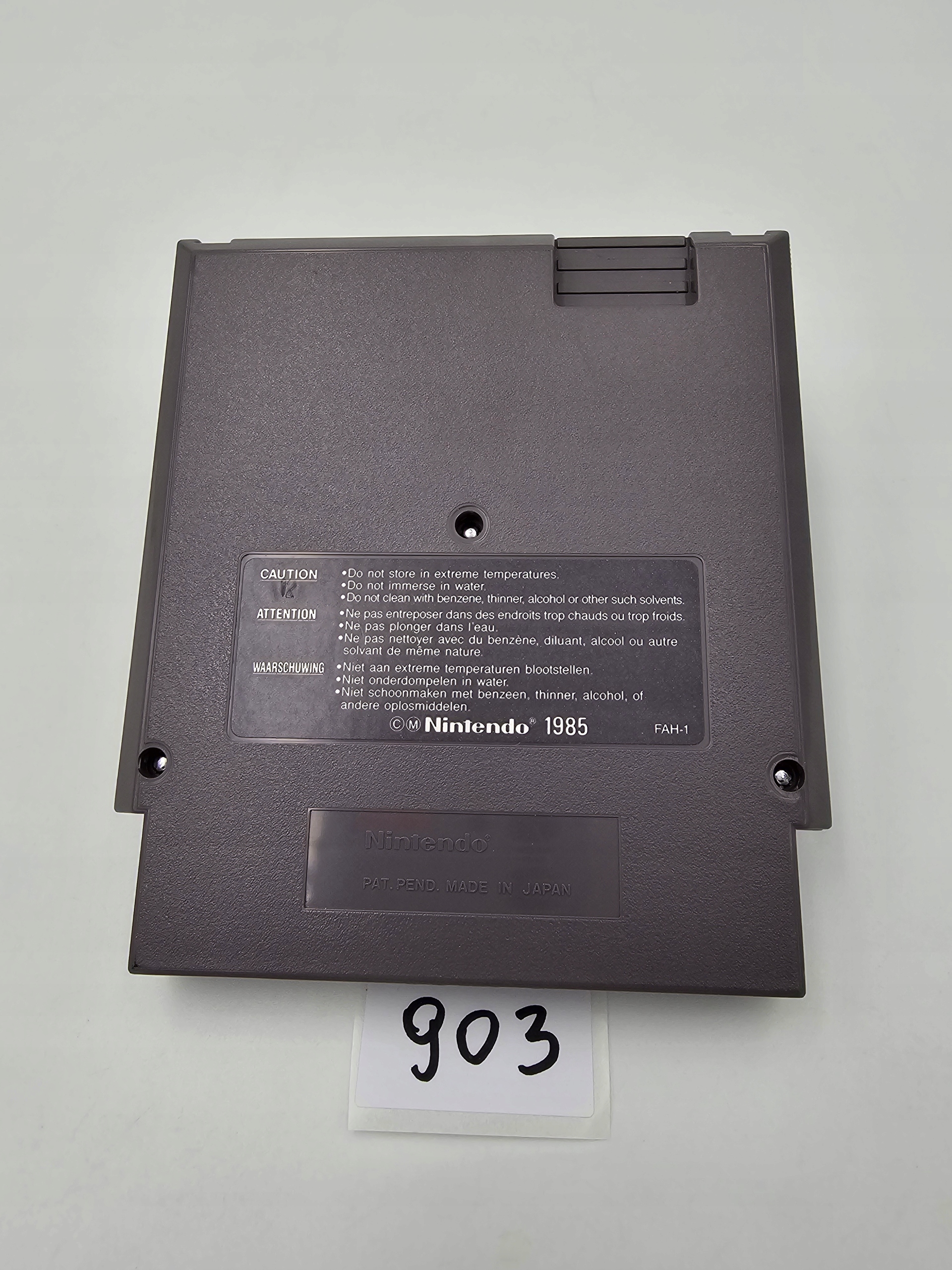 NINTENDO NES DUCK TALES + INSTRUKCJA ORYGINAŁ EAN (GTIN) 013388110162