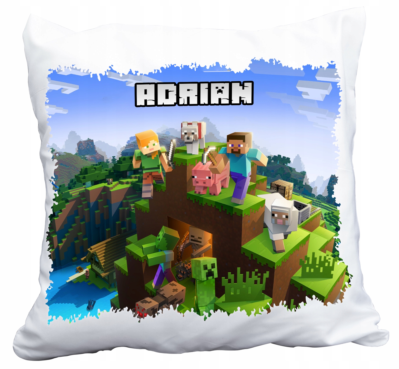 Polštář Pixely Pixel Tnt Hra Pro Dítě Dárek Dárek Jméno