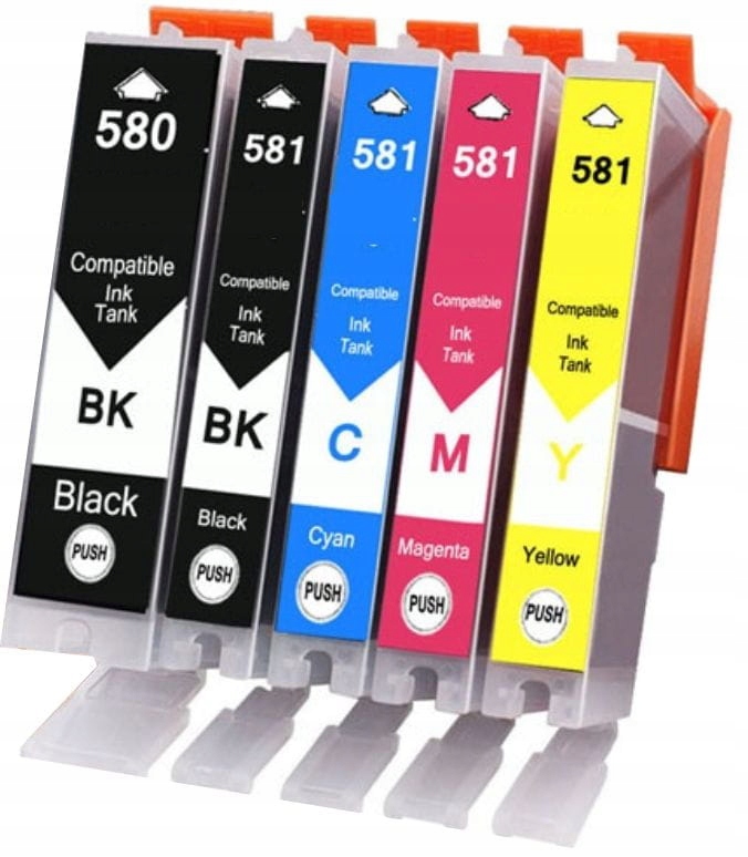 

5x Tusz do Canon Pixma TS6300 TS6350 TS6351 TS8100