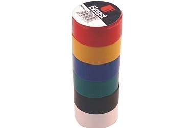

Taśma Izolacyjna Kolorowa 19MM X 5M 6 Sztuk Beast