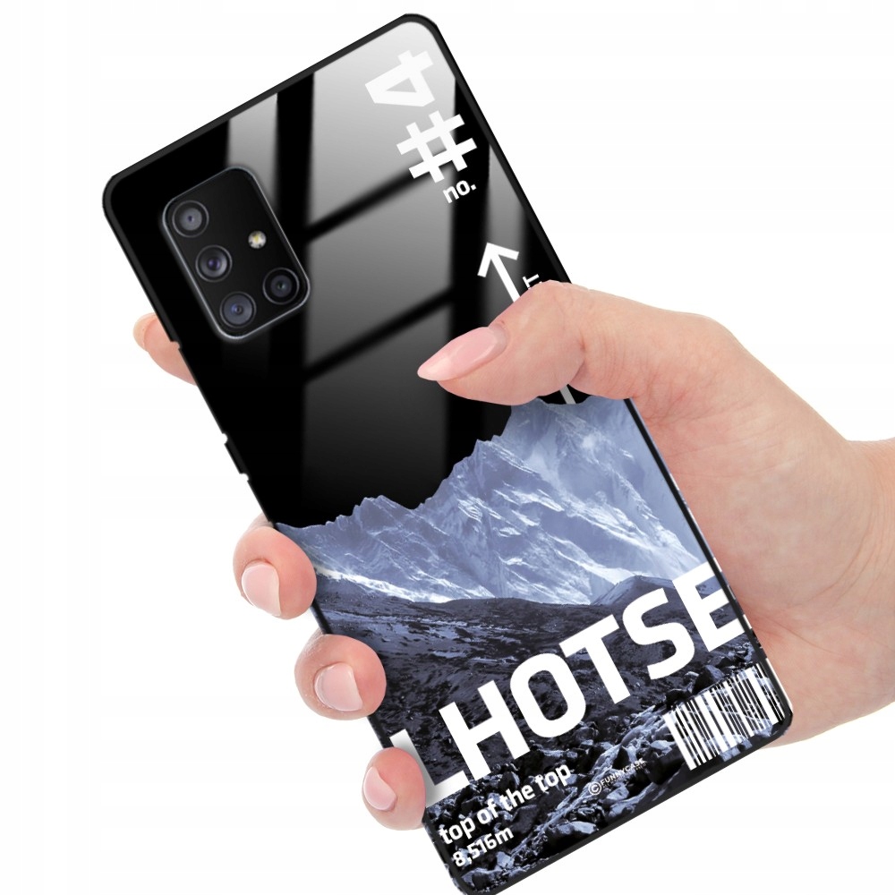 

Etui Glass do Samsung A71 5G Góry The Climb